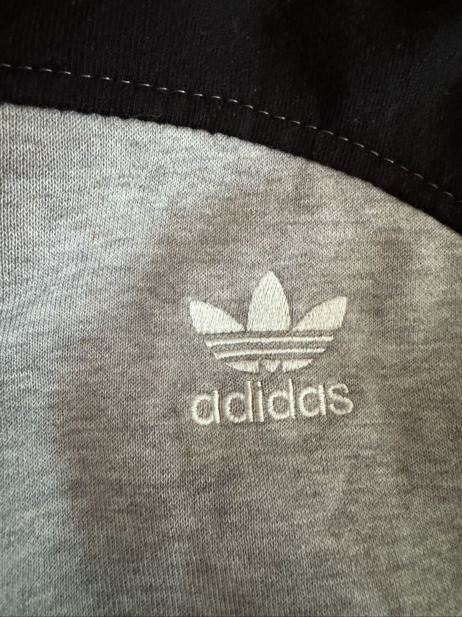 Adidas Originals Moletom Preto/Cinza – Estilo Vintage G – photo 4